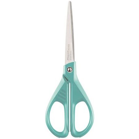 MAPED Olló, irodai, 17 cm, MAPED "Essentials Green", türkizkék