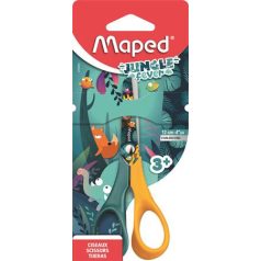   MAPED Olló, óvodai, 12 cm, MAPED "Jungle Fever Vivo", vegyes színek