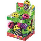 MAPED Hegyező display, kétlyukú, tartályos, MAPED "Croc Croc", kukac, vegyes színek