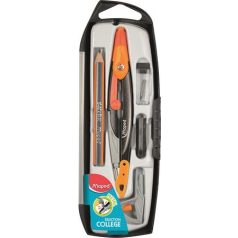   MAPED Körző készlet, 5 darabos, MAPED "Metal Open", vegyes színek