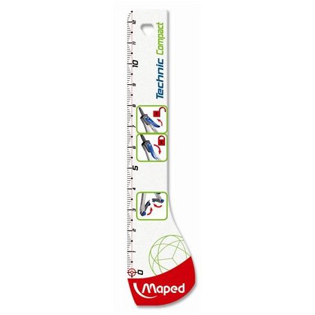 MAPED Körző készlet, 4 darabos, MAPED "Technic Compact"