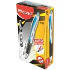 MAPED Nyomósirón, 0,5 mm, MAPED "Black'Peps", kék