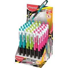   MAPED Nyomósirón display, 0,5 mm, MAPED "Long Life", vegyes színek