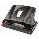 MAPED Lyukasztó, kétlyukú, 25 lap, fém, MAPED "Advanced", sötétbarna