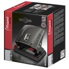 MAPED Lyukasztó, kétlyukú, 35 lap, fém, MAPED "Advanced", sötétbarna