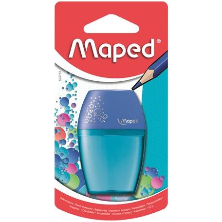 MAPED Hegyező, egylyukú, tartályos, MAPED "Shaker", vegyes színek