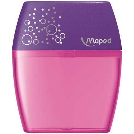 MAPED Hegyező, kétlyukú, tartályos, MAPED "Shaker", vegyes színek