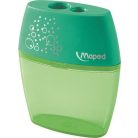 MAPED Hegyező, kétlyukú, tartályos, MAPED "Shaker", vegyes színek