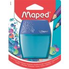 MAPED Hegyező, kétlyukú, tartályos, MAPED "Shaker", vegyes színek