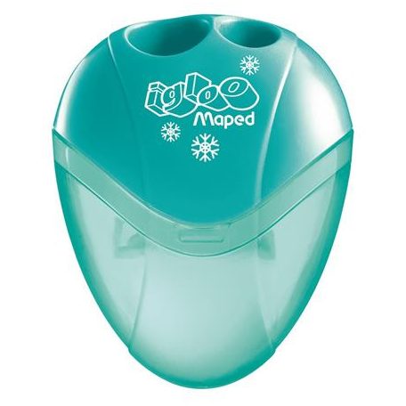 MAPED Hegyező, kétlyukú, tartályos, MAPED "I-Gloo", vegyes színek