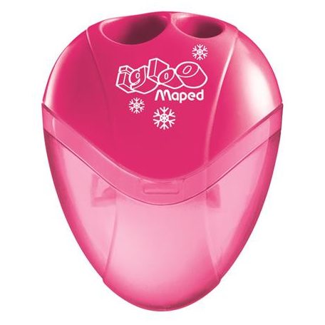 MAPED Hegyező, kétlyukú, tartályos, MAPED "I-Gloo", vegyes színek