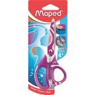 MAPED Olló, iskolai, 13 cm, MAPED "Zenoa Fit", vegyes színek