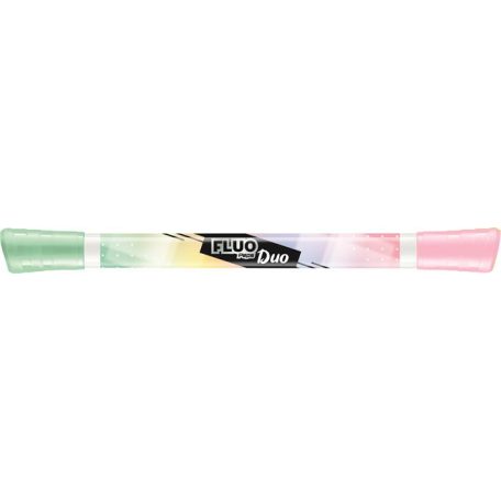 MAPED Szövegkiemelő készlet, 1-5 mm, kétvégű, MAPED "Fluo Peps Duo", 6 különböző pasztell szín