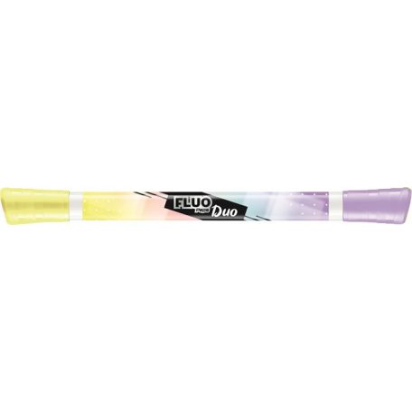 MAPED Szövegkiemelő készlet, 1-5 mm, kétvégű, MAPED "Fluo Peps Duo", 6 különböző pasztell szín