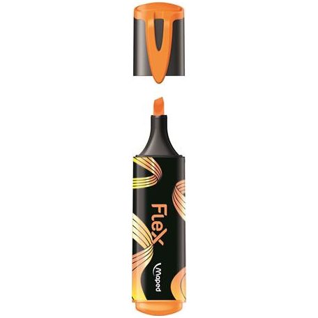 MAPED Szövegkiemelő készlet, 1-5 mm, MAPED "Fluo Peps Flex", 4 különböző szín