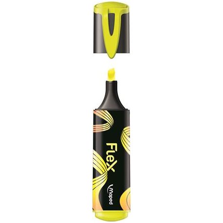 MAPED Szövegkiemelő display, 1-5 mm, MAPED "Fluo Peps Flex", vegyes színek