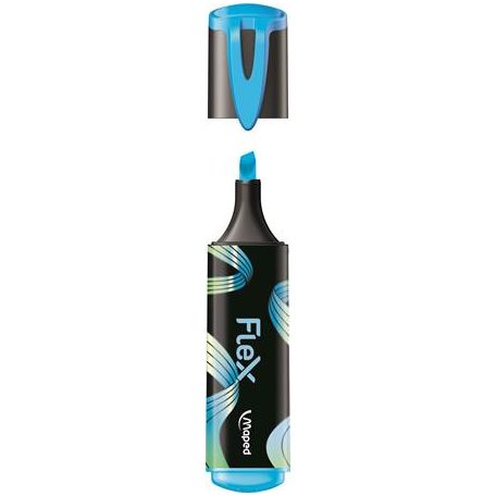 MAPED Szövegkiemelő display, 1-5 mm, MAPED "Fluo Peps Flex", vegyes színek