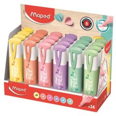   MAPED Szövegkiemelő display, 1-5 mm, MAPED "Fluo Peps Flex Pastel", pasztell szín