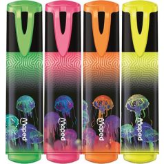   MAPED Szövegkiemelő készlet, 1-5 mm, MAPED "Deepsea Paradise Fluo Peps", 4 különböző szín