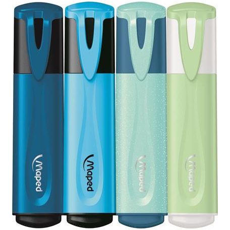 MAPED Szövegkiemelő készlet, 1-5 mm, MAPED "Fluo Peps Assorted", vegyes színek