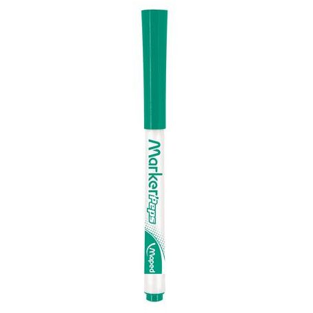 MAPED Táblamarker készlet, 1,5 mm, kimosható, fehértáblához, MAPED "Marker'Peps", 12 különböző szín