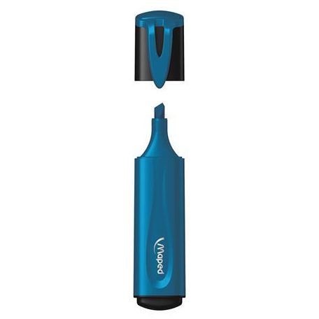 MAPED Szövegkiemelő készlet, 1-5 mm, MAPED "Glitter Fluo Peps", 4 különböző metálfényű szín