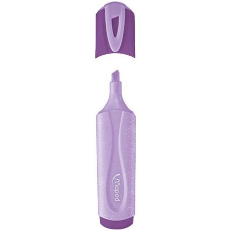 MAPED Szövegkiemelő készlet, 1-5 mm, MAPED "Glitter Fluo Peps", vegyes pasztell színek