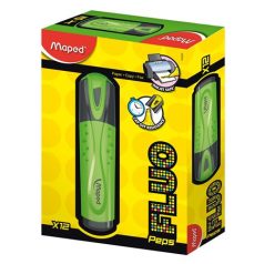   MAPED Szövegkiemelő, 1-5 mm, MAPED "Fluo Peps Classic", zöld