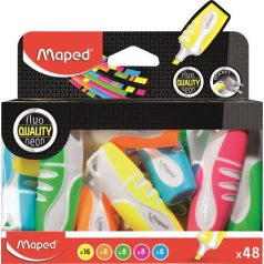   MAPED Szövegkiemelő display, 1-5 mm, MAPED "Fluo Peps Pocket Soft", vegyes neon színek