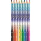 MAPED Színes ceruza készlet, háromszögletű, MAPED „Arctic jégvilág”, 12 különböző szín