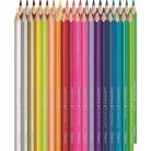 MAPED Színes ceruza készlet, háromszögletű, MAPED "Color'Peps Star", 36 különböző szín