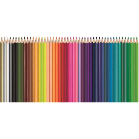 MAPED Színes ceruza készlet, háromszögletű, MAPED "Color'Peps Star", 48 különböző szín