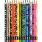 MAPED Színes ceruza készlet, háromszögletű, MAPED "Color'Peps Animal", 18 különböző szín