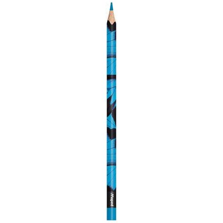 MAPED Színes ceruza készlet, háromszögletű, MAPED "Color'Peps Animal", 18 különböző szín
