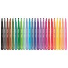 MAPED Filctoll készlet, 3,7 mm, kimosható, MAPED „Color'Peps Long Life 2”, 24 különböző szín