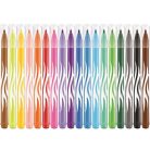 MAPED Filctoll készlet, 2,8 mm, kimosható, MAPED "Color'Peps Jungle", 18 különböző szín