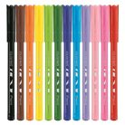 MAPED Filctoll készlet, 2 mm, kimosható, MAPED "Color'Peps Ocean", 12 különböző szín