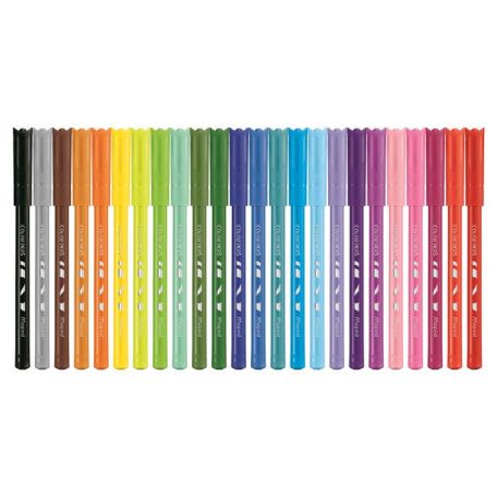 MAPED Filctoll készlet, 2 mm, kimosható, MAPED "Color'Peps Ocean", 24 különböző szín