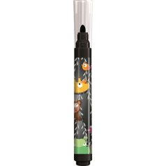   MAPED Filctoll készlet, 5 mm, kimosható, vastag, MAPED "Jungle Fever", 12 különböző szín