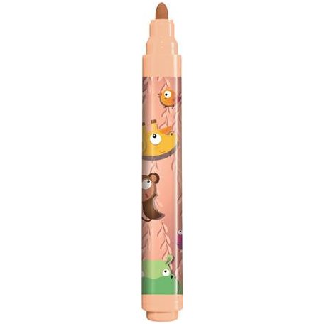 MAPED Filctoll készlet, 5 mm, kimosható, vastag, MAPED "Jungle Fever", 12 különböző szín
