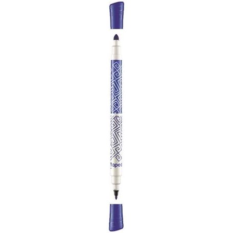MAPED Filctoll készlet, MAPED "Color'Peps Duo Tip", 10 különböző szín