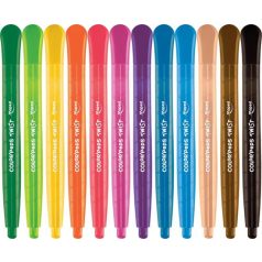   MAPED Zsírkréta, kitekerhető, MAPED "Color'Peps", 12 különböző szín