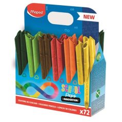   MAPED Színes ceruza készlet, ceruzatartó, háromszögletű, MAPED "Color'Peps INFINITY", 72 darabos készlet