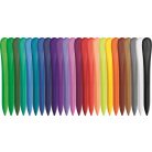 MAPED Zsírkréta, MAPED "Color'Peps" PlastiClean, 24 különböző szín