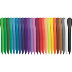   MAPED Zsírkréta, MAPED "Color'Peps" PlastiClean, 24 különböző szín