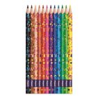 MAPED Színes ceruza készlet, háromszögletű, MAPED "Pixel Party", 12 különböző szín