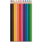 MAPED Színes ceruza készlet, háromszögletű, MAPED "Color'Peps Strong", 12 különböző szín