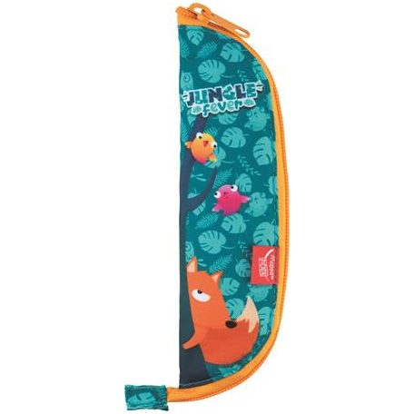 MAPED PICNIK Evőeszközkészlet, fém, szövet tok, MAPED PICNIK "Jungle Fever"