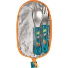 MAPED PICNIK Evőeszközkészlet, fém, szövet tok, MAPED PICNIK "Jungle Fever"