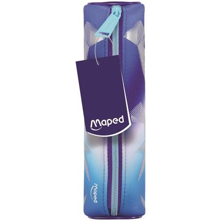 MAPED Tolltartó, henger alakú, cipzáras, MAPED „Arctic jégvilág”